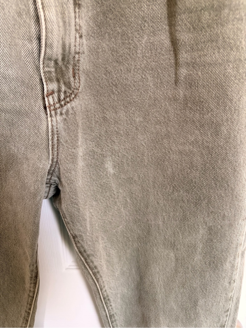 Rolla’s Dusters High Rise Slim | Olive - Picture 3 of 11